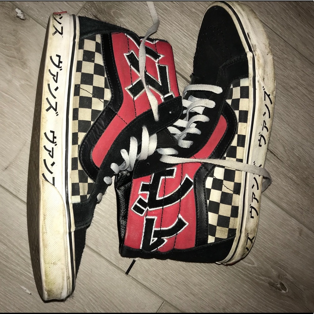 Vans Sk8-Hi Reissue 'Japanese Type' Men Size 9.5